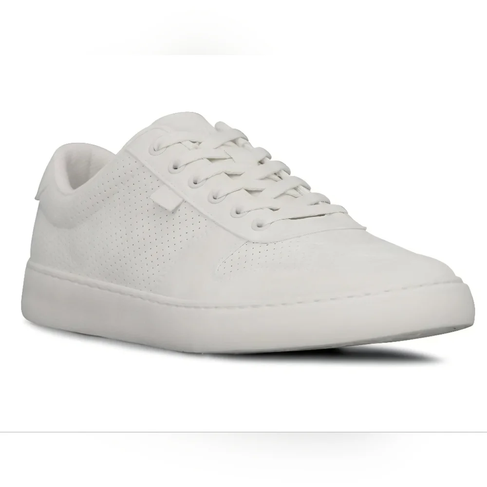Lugz Men’s City White Lace-Up Sneakers Mens Size 10.5 (NIB)